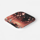 Boho Little Enchanted Forest Baby Shour ペーパープレート (傾斜あり)