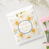 Boho Little Ray of Sun Neutral Baby Shower フェイバーバッグ (封をした状態)