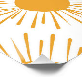 Boho Little Ray of Sun Neutral Baby Shower ポスター (コーナー)