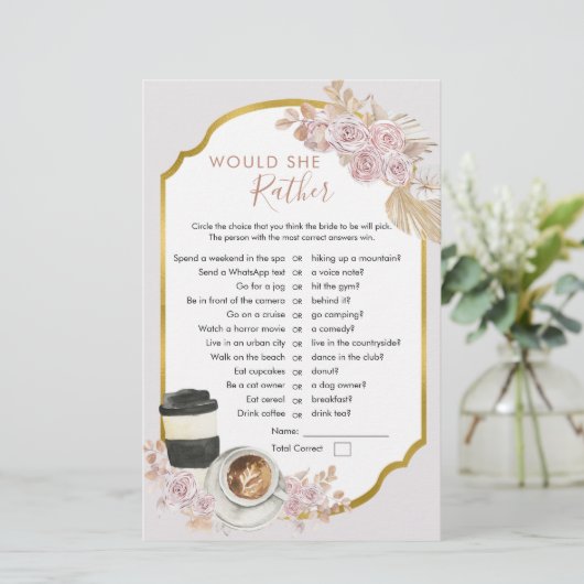 Boho Loveは彼女はむしろゲームを醸造している (スタンド正面)