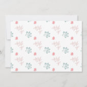 Boho Love日付の保存 セーブザデート (裏面)