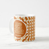 Boho Love You Momフォトマパーソナライズされたザーズの日 コーヒーマグカップ (正面左)