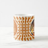 Boho Love You Momフォトマパーソナライズされたザーズの日 コーヒーマグカップ (中央)