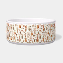 Boho Macrame Easter Pet Bowl Woven Eggs Rope Bones