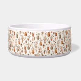 Boho Macrame Easter Pet Bowl Woven Eggs Rope Bones ボウル