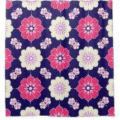 Boho Magenta Shower Curtain シャワーカーテン (正面)