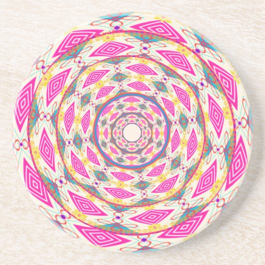 Boho Mandala コースター (正面)