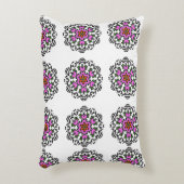 Boho Mandala Pattern アクセントクッション (正面(垂直))