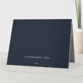 Boho Masquerade Feather Jewel Mask カード (裏面)