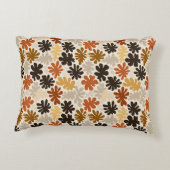 Boho Matisse Flower Pattern  アクセントクッション (裏面)