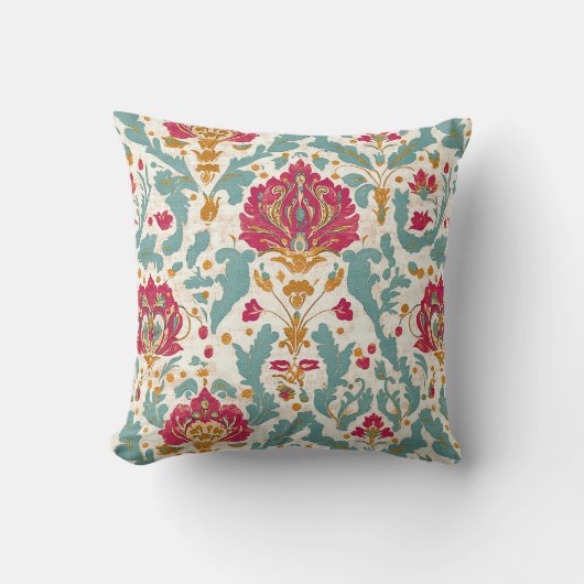 Boho Medallion Pattern  クッション (正面)