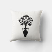 Boho Mid Century Flower Pot クッション (裏面)