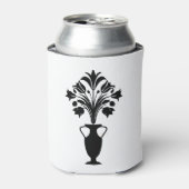 Boho Mid Century Flower Pot 缶クーラー (缶正面)