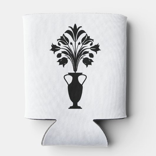 Boho Mid Century Flower Pot 缶クーラー (裏面)