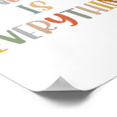 Boho Mindset Is Everything poster ポスター (角)