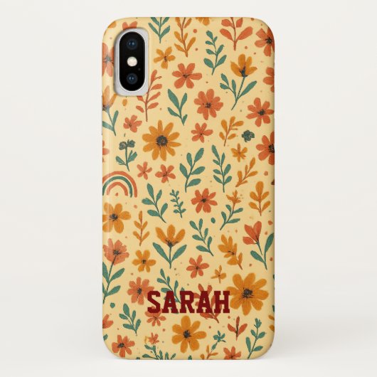 Boho Mini Floral Case-Mate iPhoneケース (裏面)