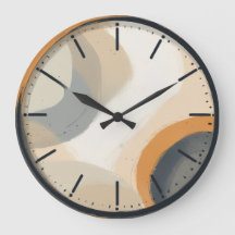 Boho Minimalist Designer Wall Clock