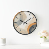 Boho Minimalist Designer Wall Clock ラージ壁時計 (ホーム)