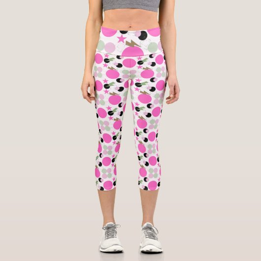 Boho minimalist Ephemera カプリレギンス (正面)