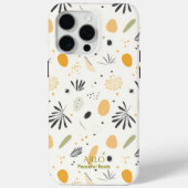 Boho Minimalist Nature Pattern - Abstract Pastel Case-Mate iPhoneケース (裏面)