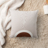 Boho Minimalist Sun クッション (ブランケット)