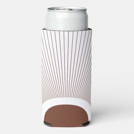 Boho Minimalist Sun スリム缶クーラー (Seltzer裏面)