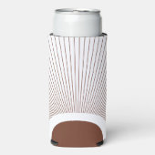 Boho Minimalist Sun スリム缶クーラー (Seltzer正面)