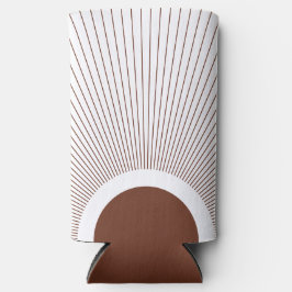 Boho Minimalist Sun スリム缶クーラー