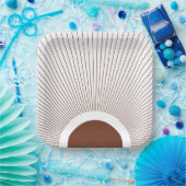 Boho Minimalist Sun ペーパープレート (パーティー)