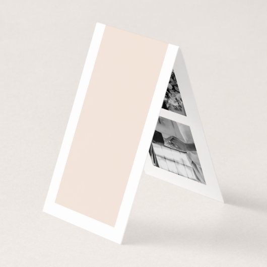 Boho Minimalist Vasesフォトストリップ折り畳みブックマーク (裏面)