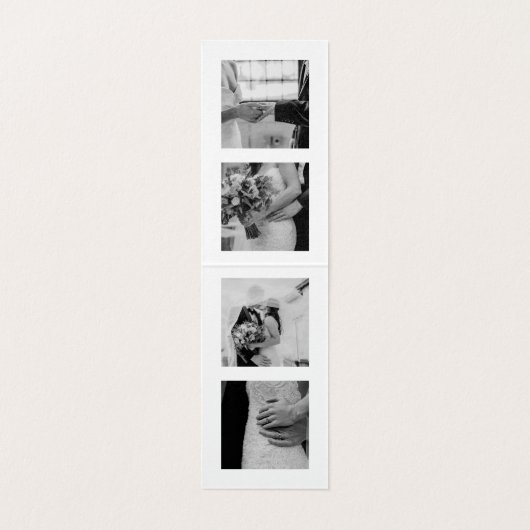 Boho Minimalist Vasesフォトストリップ折り畳みブックマーク (内部フラット)