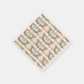 Boho modern geometric wallpaper スタンダードカクテルナプキン (角)