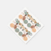 Boho modern geometric wallpaper スタンダードカクテルナプキン (角)