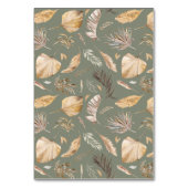 Boho Modern Heart Gender Neutral Baby Shower テーブルナンバー (裏面)