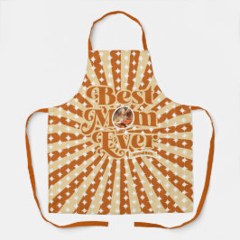 Boho Mom最高のが未パーソナライズされた時に写真を撮る エプロン