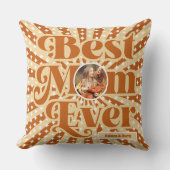 Boho Mom最高のが未パーソナライズされた時に写真を撮る クッション (正面)