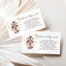 Boho Mommyとベビーフイルズ予約リクエストカード 名刺