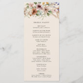 Boho Monogramプログラム プログラム (裏面)