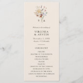 Boho Monogramプログラム プログラム (正面)