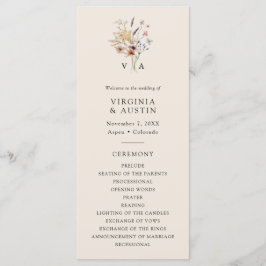 Boho Monogramプログラム プログラム