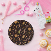 Boho Moonとの感謝祭ディナー紅葉 ペーパープレート (パーティー)