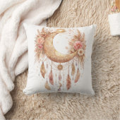 Boho Moon Mystical Vibe クッション (ブランケット)