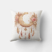 Boho Moon Mystical Vibe クッション (裏面)