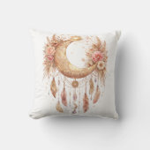 Boho Moon Mystical Vibe クッション (正面)