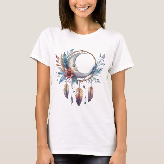 Boho Moon Tシャツ (正面)