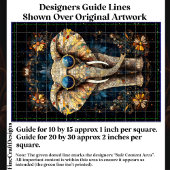 Boho Mosaic Elephant, Sunglasses, CP9 Decopage 薄葉紙