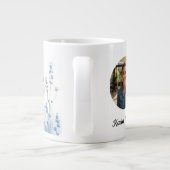 Boho Mummy’s Wildflowers Floral Aesthetic ジャンボコーヒーマグカップ (裏面)