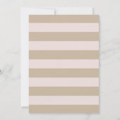 Boho Muted Rainbow Bridal Shower Invitation 招待状 (裏面)