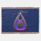 Boho My Treasure スローブランケット (正面)