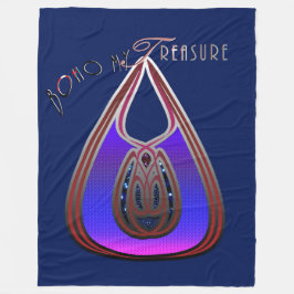 Boho My Treasure フリースブランケット